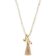 Leonardo 024897 Damen-Halskette Donna Sandfarben 80 cm 3
