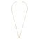 Leonardo 026326 Damenkette Sonja 80 cm Clip & Mix Goldfarben 1