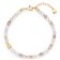 Leonardo 026204 Damen-Armband Franzi rosa / gold 1