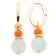 Leonardo 026891 Damen-Ohrringe Creolen Selora gold blau 1