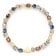 Leonardo 026910 Damen-Armband Sylvie Goldfarben/Nachtblau/Grau 1