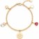 Leonardo 023215 Women's Bracelet Giselle Gold Plated Stainless Steel Image 1
