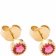 Leonardo 023233 Women's Stud Earrings Anka Gold Plated Stainless Steel Image 2