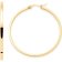 Leonardo 023576 Women's Hoop Earrings Marli Stainless Steel Gold Tone Image 1