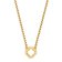 Leonardo 023735 Women's Necklace 50 Orlanda Clip&Mix Gold Tone Stainless Steel Image 1