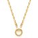 Leonardo 023741 Women's necklace 45 Lori Clip&Mix Gold Tone Image 1