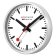 Mondaine A995.CLOCK.16SBB Wanduhr Groß Silberfarben/Weiß 40 cm 2