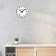 Mondaine A995.CLOCK.16SBB Wanduhr Groß Silberfarben/Weiß 40 cm 4