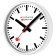 Mondaine A990.CLOCK.10SBB Wanduhr Quarz 25 cm Weiß 2