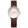 Mondaine MLE.33110.LGV Women's Quartz Watch Doppio Brown/Gold Tone 33 mm 1