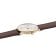 Mondaine MLE.33110.LGV Women's Quartz Watch Doppio Brown/Gold Tone 33 mm 2