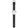 Mondaine MLE.41910.LBV Herrenuhr Doppio Solar Schwarz/Weiß 41 mm 5