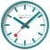 Mondaine A990.CLOCK.10SBD Wanduhr Quarz 25 cm Teal Limited Edition 1