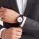 Mondaine MS1.41110.RB Men's Wristwatch Essence White/Black Image 5