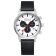 Mondaine MSD.41410.LBV Men's Watch Chronograph White/Black 41 mm Image 1