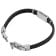 Police PEAGB0079503 Herren-Armband Ridgecord Leder Schwarz 2