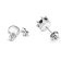 Police PEAGE0001001 Set Men's Stud Earrings Iconic Stainless Steel Image 3