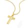 Police PEAGN0005306 Men's Necklace with Cross Gold Plated Stainless Steel Image 2