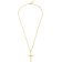 Police PEAGN0010902 Men's Necklace Cross Gold Tone Image 1