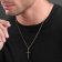 Police PEAGN0010902 Men's Necklace Cross Gold Tone Image 4