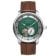 Zeppelin 8566-2 Herrenuhr Automatik Open Heart Friedrichshafen Braun/Grün 1
