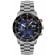 Zeppelin 7218M-3 Men's Watch Automatic Chronograph Eurofighter with Steel Strap Image 1