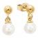 s.Oliver 2026133 Women's Stud Earrings with Pearl Image 1