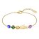 Lacoste 2040361 Women's Bracelet Deva Gold Tone Image 1