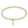 Lacoste 2040334 Women's Bracelet Orbe Gold Tone Image 1