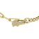 Lacoste 2040147 Women's Bracelet Crocodile Gold Tone Image 2