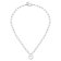 Lacoste 2040265 Ladies' Necklace Nola Heart Silver Tone Image 1