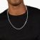 Lacoste 2040340 Men's Necklace Spelt Silver Tone Image 3