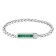 Lacoste 2040337 Men's Bracelet Spelt Silver Tone Image 1