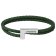 Lacoste 2040151 Men's Bracelet Swarm Green Leather Image 1
