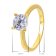trendor 68682 Damenring Gold 333/8K mit Zirkonia Ø 6,5 mm 4