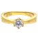trendor 68708 Damenring mit Zirkonia 925 Silber Goldplattiert 2