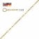 trendor 68918 Halskette für Anhänger Gold 333 / 8K Flachanker-Kette 1,1 mm 5