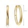 trendor 68751 Women's Earrings Gold 333/8K Hoop Earrings Ø 18 mm 5