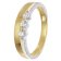 trendor 28072 Damenring 925 Silber Bicolor Mit Zirkonias 1