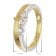 trendor 28072 Damenring 925 Silber Bicolor Mit Zirkonias 5