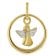 trendor 28209 Christening Ring Pendant Gold 585 / 14K 2