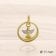 trendor 28209 Christening Ring Pendant Gold 585 / 14K 3