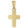 trendor 28218 Kid's Cross Pendant Gold 333 / 8K On A Gold-Plated Silver Chain 2
