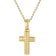 trendor 28220 Kreuz für Kinder Gold 333 / 8K An Vergoldeter Silberkette 1