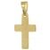 trendor 28220 Kreuz für Kinder Gold 333 / 8K An Vergoldeter Silberkette 2