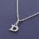 trendor 28240-D Damen-Kette mit Buchstabe D 925 Silber Rhodiniert 3