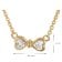 trendor 28344 Women's Necklace Gold-Plated 925 Silver with Cubic Zirconia 6