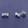 trendor 28345 Damen-Ohrringe 925 Silber Rhodiniert Ohrstecker 3