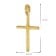 trendor 28349 Halskette Mit Kleinem Kreuz-Anhänger Gold 333/8K 6