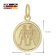 trendor 28468-06 Kinder Sternzeichen Zwilling Gold 333 mit vergoldeter Kette 6